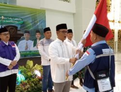 Ardito Wijaya Melepas Calon Jema’ah Haji Gelombang Ke 3, Kloter 45 Lampung Tengah