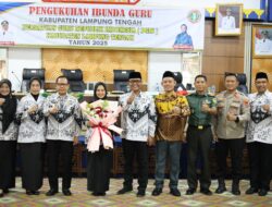Indria Sudrajat Ketua Tim Penggerak PKK Lampung Tengah Resmi dikukuhkan