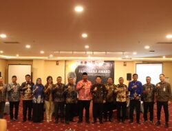 I Komang Koheri Menghadiri Paritrana Award Di Provinsi Lampung