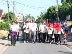 Pemkab Lamteng Menggelar Kegiatan Senan Masal dan Jalan Sehat Dalam Rangka Peringati HUT LAMTENG KE – 79