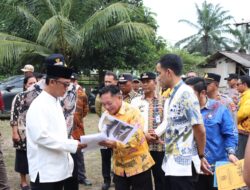 Bupati dan Wakil Bupati Lampung Tengah Meninjau Calon Samsat Drive Thru Gedung UPTD Bina Marga Bina Kontruksi Provinsi Lampung