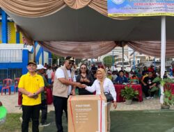 I Komang Koheri Hadiri Acara Senam Sehat Dalam Rangka HUT Gereja Katolik Paroki Ke – 88