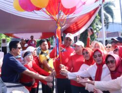 Pemkab Lamteng Memeriahkan HUT KE -79 Dengan Tema Bakti Sosial Dan Periksa Kesehatan Gratis