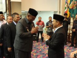 I Komang Koheri Menghadiri Pelantikan Merindo Kurniawan Sebagai Sekretaris Daerah (SEKDAPROV) Provinsi Lampung