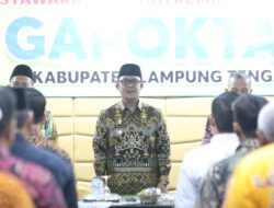 Ardito Wijaya Membuka Rembuk Peguyuban Gapoktan ( Gabungan Kelompok Tani ) Lampung Tengah