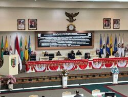 Jihan Nurlela Dalam RAPERDA Menyampaikan Laporan Pertanggu Jawaban Anggaran APBD Tahun 2024