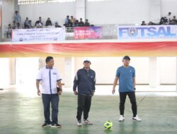 Bupati dan Wakil Bupati Lamteng Membuka Turnamen Futsal Piala Bupati Tahun 2025
