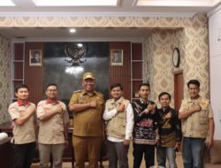 Wabup I Komang Koheri Menerima Audiensi Dari Pimpinan Daerah Pemuda Muhammadiyah Lampung Tengah