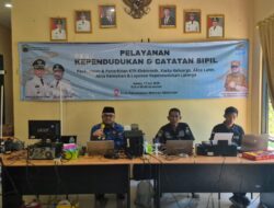 Tak Kenal Lelah ! Plt Camat Merbau Mataram Lamsel Dalam Upaya  Meningkatkan Kualitas Pelayanan Publik Untuk Masyarakatnya