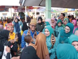 Bupati dan Wakil Bupati Lamteng Menyambut Kunjungan Kerja Ketua Tim Penggerak PKK Provinsi Lampung Purnama Wulan Sari Mirzani