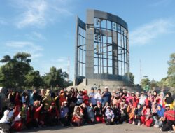 Bupati dan Wakil Bupati Lamteng Resmi Membuka Kegiatan Car Free Day Perdana di Lamteng