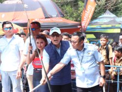 Bupati Ardito Wijaya Resmi Buka Piala Bupati Lampung Tengah Samosir Dragbike 2025