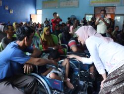 Wagub Jihan Nurlela Bersama Wakil Bupati I Komang Koheri Kunjungan Silaturahmi Ke Yayasan Panti Sosial Penyandang Mental Srikandi di Kecamatan  Bandar Surabaya