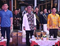 Bupati Ardito Wijaya Secara Resmi Membuka Perlombaan Sepak Bola Tingkat Kecamatan Bumi Nabung