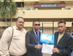 Masyarakat Sinar Palembang LAMSEL Melaporkan Oknum Pemdesnya ke-KEJAGUNG Atas Dugaan Kurupsi DD