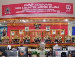 DPRD LAMSEL Gelar Rapat Paripurna Istimewa, Peringati HUT ke-80 RI