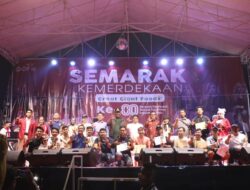 Wabup I Komang Koheri Hadiri Semarak Kemerdekaan Republik Indonesia KE – 80 Di Lapangan (GGF) Great Giant Foods