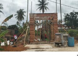 Diduga Proyek Hantu,Pekerjaan SPAM Perpipaan Di Kampung Rukti Endah Tak Jelas Asal-Usulnya