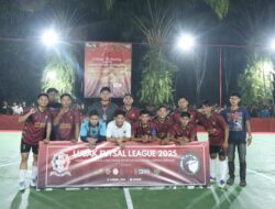 Wabup I Komang Koheri Membuka Turnamen Lubak Futsal League Tahun 2025  Di Kampung Wirata Agung