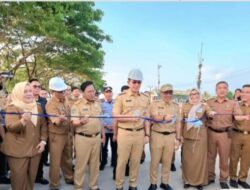 BUPATI&WAKIL BUPATI LAMSEL Meresmikan Ruas Jalan Tugu Raden Intan-Exit Tol Kalianda