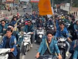 inilah Jumlah Massa Aksi, Yang Kepung DPRD Lampung