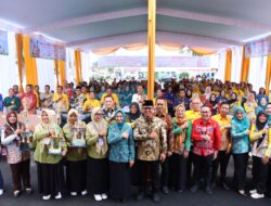 Ardito Wijaya, Membuka Secara Resmi Acara Gebyar Germas , Gerakan Posyandu Aktif dihalaman RSUD Demang Sepuluh Raya