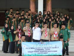 Ardito Wijaya, Secara Resmi Melepas Keberangkatan Kontingen World Muslim Scout Jambore (WMSJ) 2025