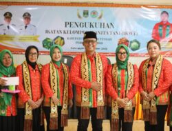 Ardito Wijaya Secara Resmi Melantik Ketua Ikatan Kelompok Wanita Tani (IKWT) Kabupaten Lampung Tengah