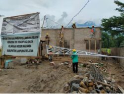 Demi Tingkatkan Standarisasi Pelayanan Kesehatan Masyarakat Luas, Dinkes LAMSEL Bangun Pustu Baru