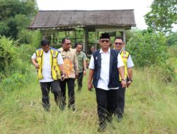 Pemerintah Kabupaten Lampung Tengah Mendampingi Tim Dari Direktorat Jenderal (Dirjen) PUPR Dalam Peninjauan Lokasi Pembangunan Sekolah Rakyat