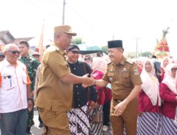 Memperingati Hari Ulang Tahun Dusun Sriwaluyo II yang Ke – 68 Tahun Di Selenggarakan Di Kampung Buyut Ilir Dihadiri Wakli Bupati I Komang Koheri