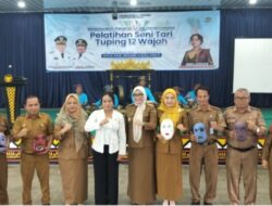 Di Aula SMA N 2 Kalianda Lamsel, Zita Anjani Hadir Saat Workshop Pelatihan Tari Tuping 12 Wajah