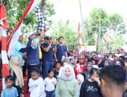 Ardito Wijaya Melepas Peserta Jalan Sehat Dalam Rangka Hari Ulang Tahun (HUT) Ke – 11 Kreatifitas Anak Bangsa