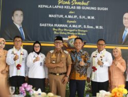 Ardito Wijaya Menghadiri Acara Pisah Sambut Kepala Lembaga Pemasyarakatan (Lapas) Kelas II B Gunung Sugih