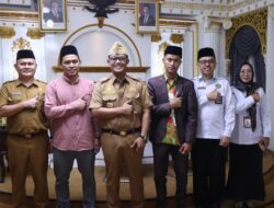 Ardito Wijaya Menerima Audiensi Peserta Seleksi Tilawatil Qur’an STQ Yang Mewakili Lampung Tengah