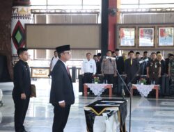 Bupati Adito Wijaya Lantik Puluhan Pejabat, Tekankan Jiwa Petarung Dan Kesipan Dievaluasi