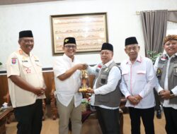 BUPATI ARDITO WIJAYA TERIMA KUNJUNGAN FKUB PROVINSI LAMPUNG DI NUWO BALAK