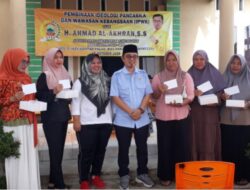 Ahmad Al-Akhran Anggota DPRD Lamsel, Gelar IPWK Di Desa Sukaraja Palas