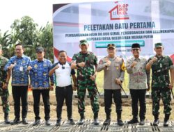 Ardito Wijaya Menghadiri Acara Peletakan Batu Pertama Pembangunan Fisik 80.000 Gerai Pergudangan Dan Perlengkapan Koperasi Merah Putih