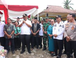 I Komang Koheri Menghadiri Acara Pisah Sambut Camat Seputih Raman Serta Kegiatan Pasar Murah