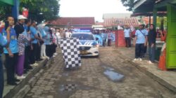 Gelar Jalan Sehat, Meriahkan HUT ke-65 Pada SMP N 1 Kalianda LAMSEL “Dengan Semangat Kebersamaan”