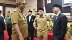 I Koman Koheri  Menghadiri Acara Pengukuhan Kepala Badan Pengawasan Keuangan Dan Pembangunan (BPKP) Perwakilan Provinsi Lampung