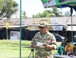 I Komang Koheri Membuka Secara Resmi Kegiatan Pembinaan Dan Peningkatan Kapasitas Bagi Anggota Perlindungan Masyarakat Linmas