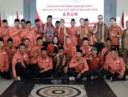 Ardito Wijaya Didampingi Wakil Bupati I Komang Koheri Menghadiri Pelantikan Dewan Pimpinan Cabang Advokasi Rakyat Untuk Nusantara (ARUN) Kabupaten Lampung Tengah