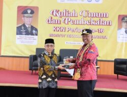 Wabup I Komang Koheri Membuka Kuliah Umum dan Pembekalan Kuliah Kerja Nyata (KKN) Periode Ke-16 Di Institut Teknologi Sumatera ( ITERA)