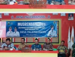 Partisipatif Menuju Lampung Selatan Maju “BISMILAH BISA” Pada Musrenbangdes 2025 Di Desa Palembapang Kalianda