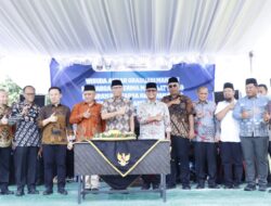 Bupati Ardito Wijaya Dampingi Gubernur Lampung pada Wisuda Akbar Graduasi Mandiri KPM PKH dan HUT ke-4 Pasar PKH Terbanggi Besar