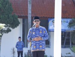 Ardito Wijaya, Memimpin Apel Mingguan Pemerintah Kabupaten Lampung Tengah