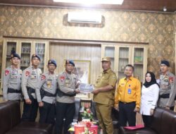 I Komang Koheri Menerima Audiensi dari jajaran Resimen 1 Gegana Pasukan Brimob yang Bertugas di Wilayah Hukum Provinsi Lampung