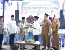 Ardito Wijaya Menghadiri Kegiatan Pengajian dan Tasyakuran Dalam Rangka Dimulainya Pembangunan Ruas Jalan Simpang Gayatri Sampai Bumi Nabung Ilir